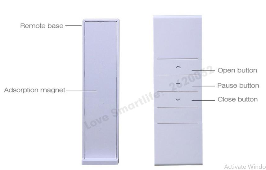 Rèm tự động - điều khiển đơn DOOYA DC2700 ( khiển 1 kênh )