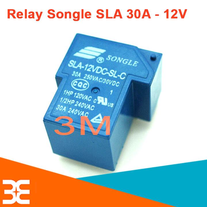 Relay Songle SLA 30A - 12V 4 Chân