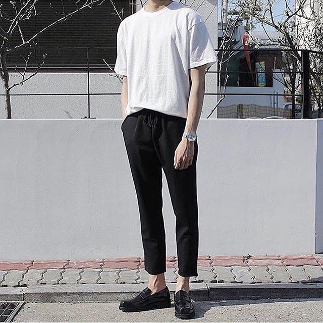 QUẦN BASIC PANTS UNISEX - QUẦN THUN NỮ (Màu đen)