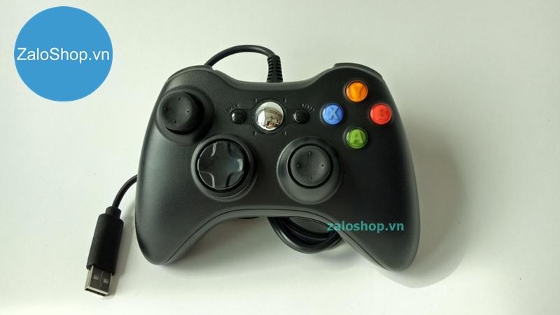 Tay cầm game có dây, hỗ trợ PC, Laptop