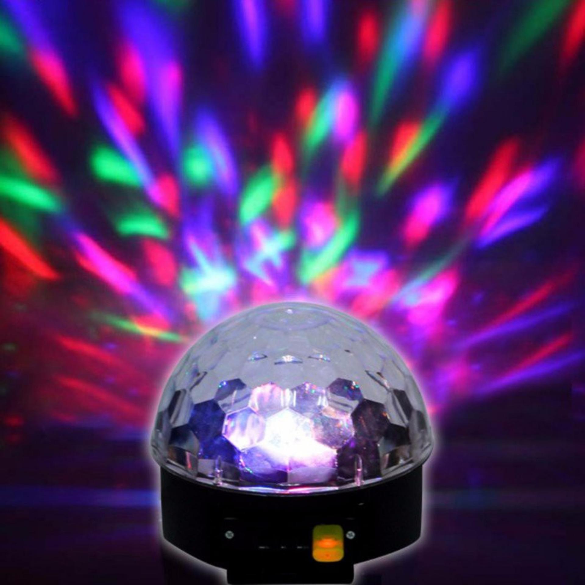 Đèn LED 7 màu vũ trường cảm ứng nhạc