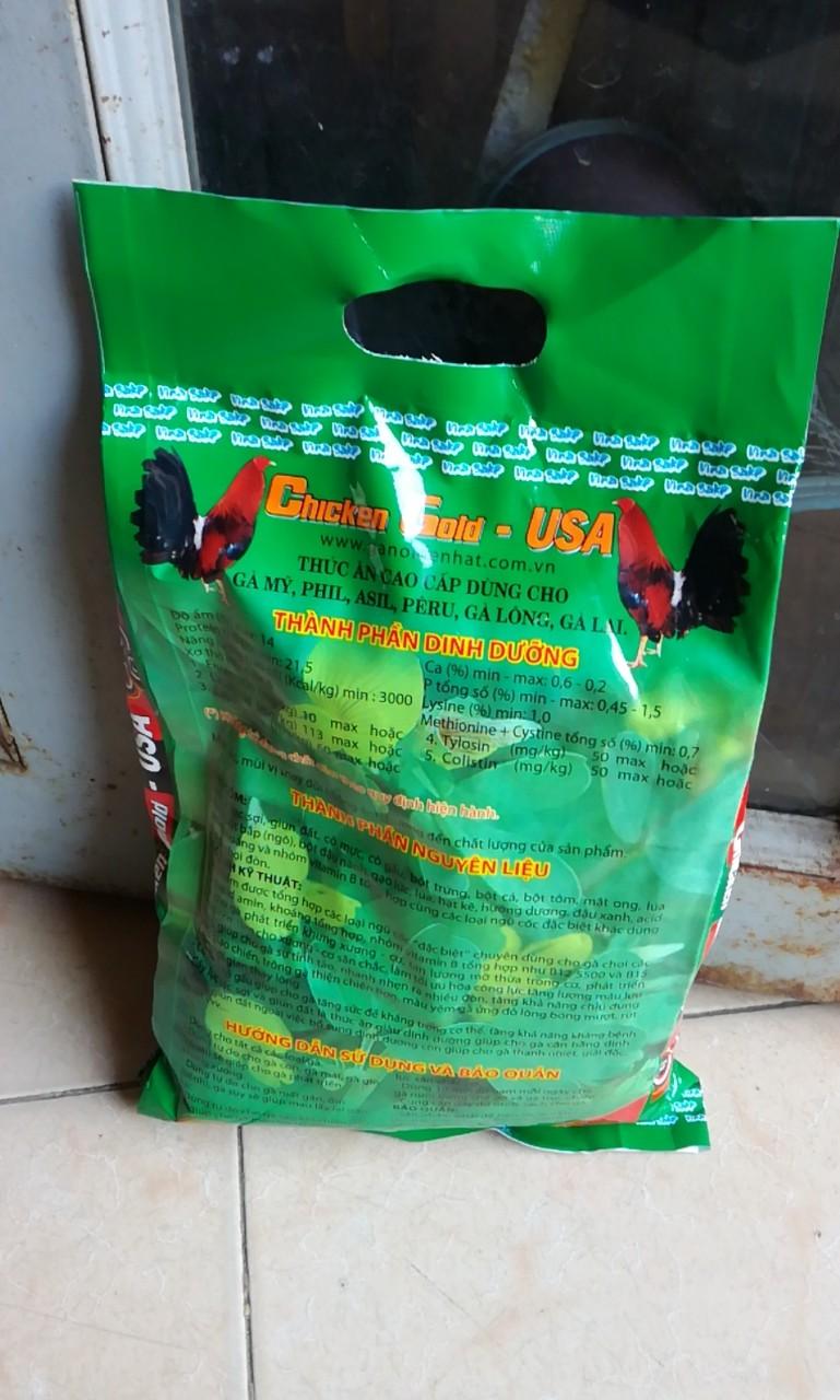 Chicken Gold - Thức ăn cho Gà Mỹ, Asil, Peru...2 Kg.