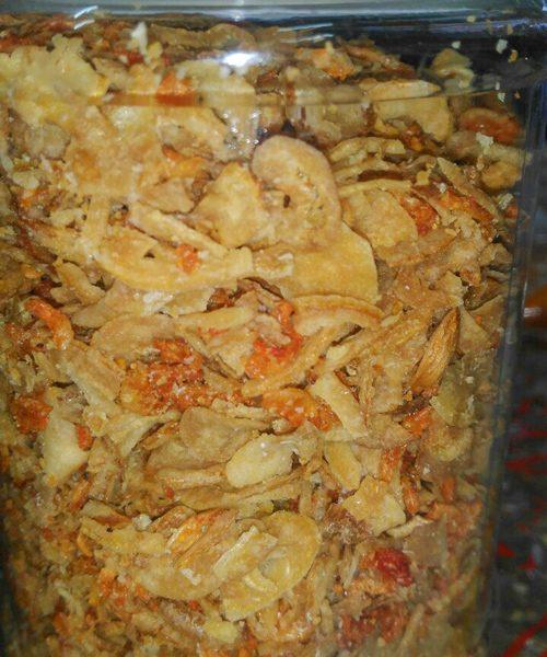 shrimp fried onion salt