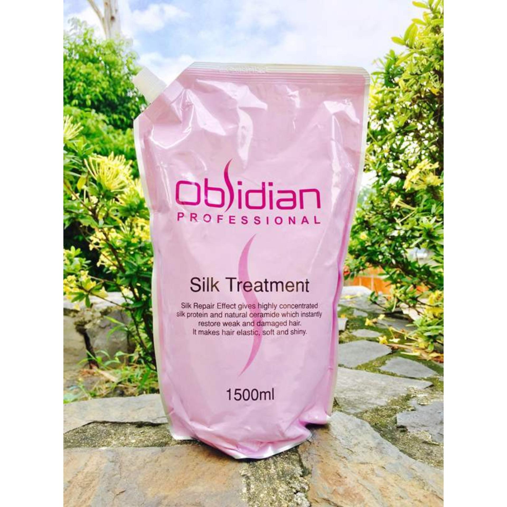 [HCM]Hấp dầu dưỡng tóc siêu mềm mượt Obsidian Silk Treatment 1500ml