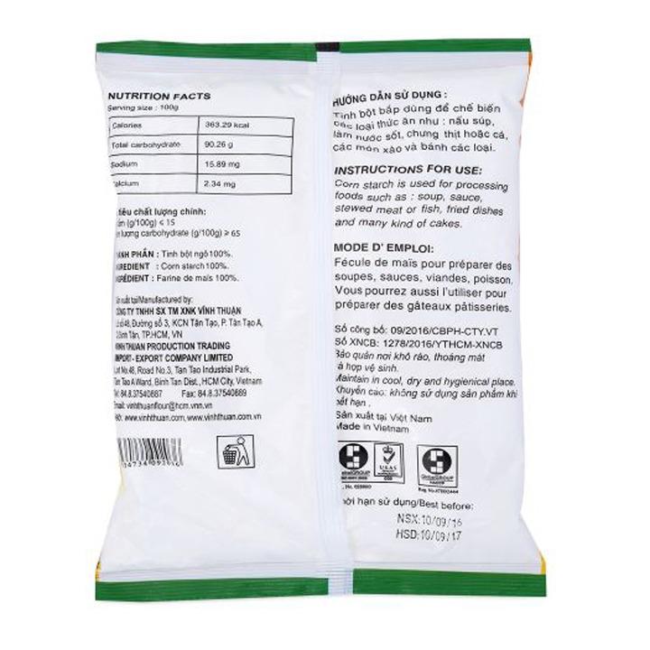 Bột bắp Vĩnh Thuận 400g