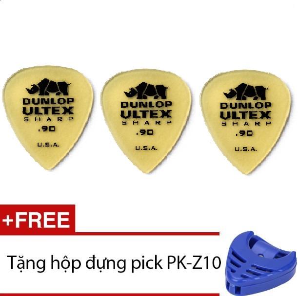 Bộ 3 móng gảy dunlop 421r + tặng hộp đựng pick pk-z10