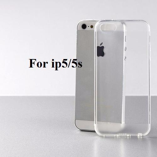 [HCM] Ốp dẻo trong cho Iphone 5 & 5S - Ốp Lưng Trong Suốt