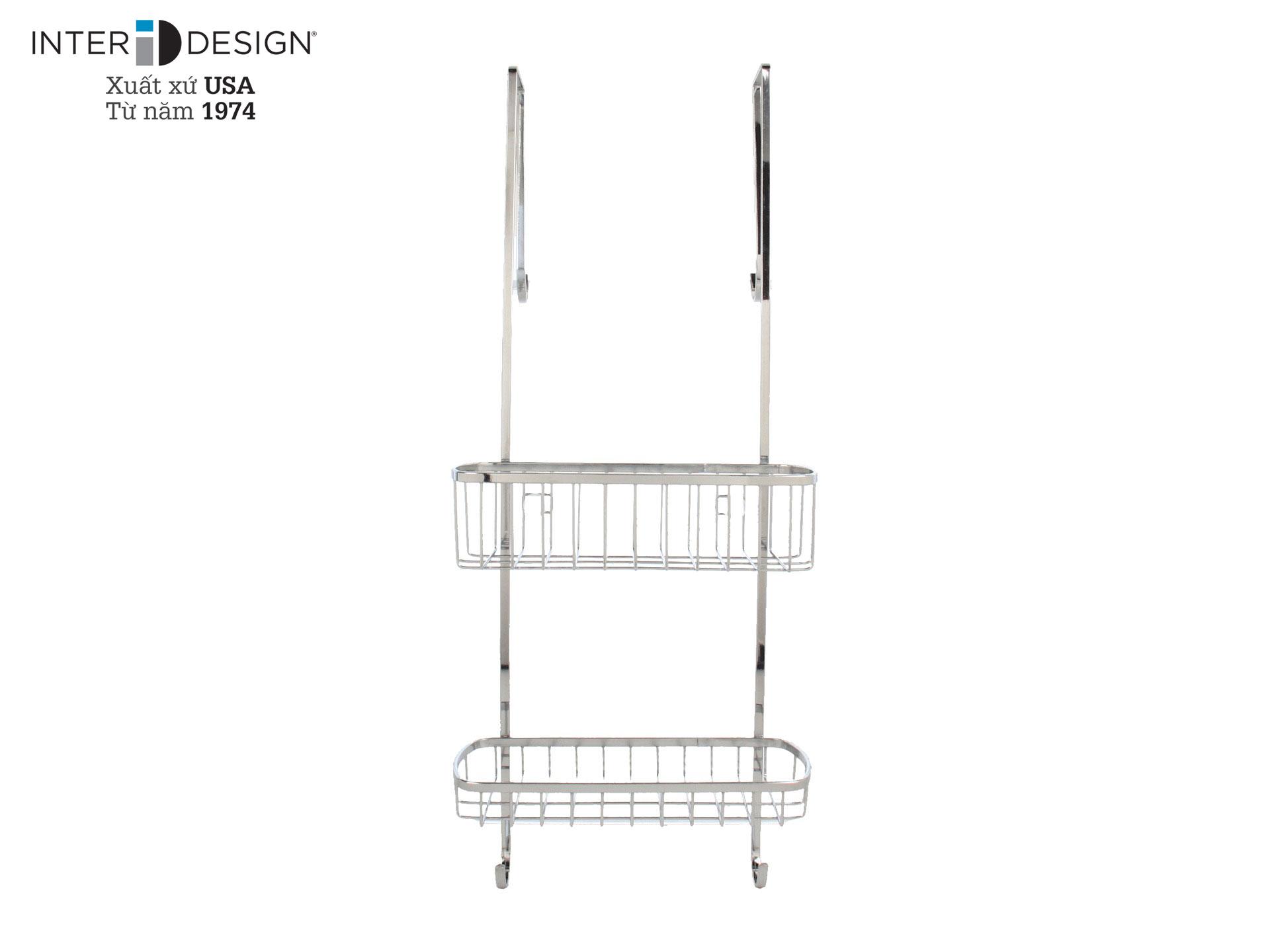 Giá để đồ nhà tắm inox Interdesign OTD (Inox)