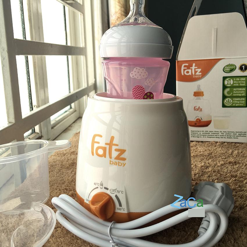 Máy hâm sữa siêu tốc 3 chức năng FatzBaby FB3003SL