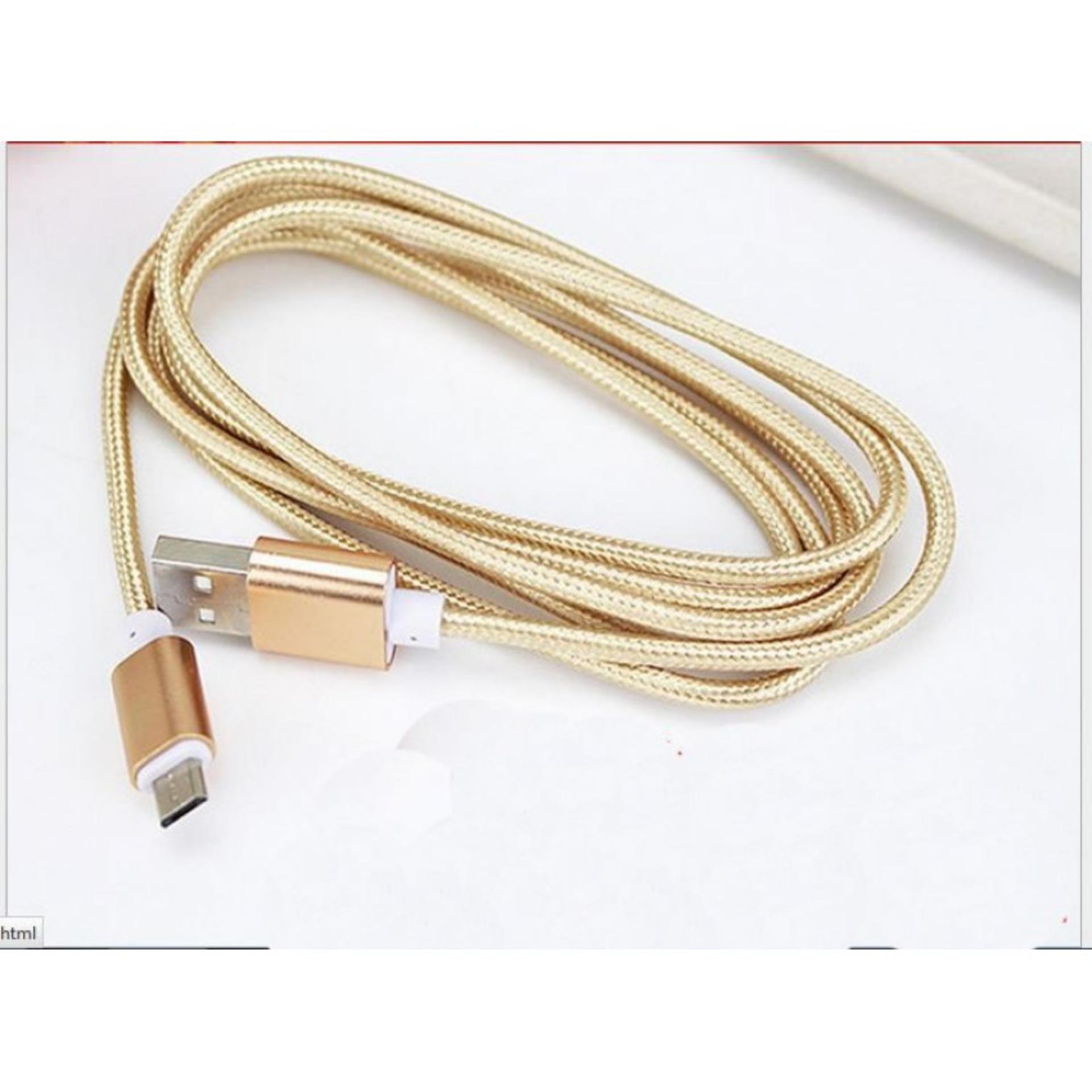 Cáp Sạc Micro USB Bọc lưới siêu bền