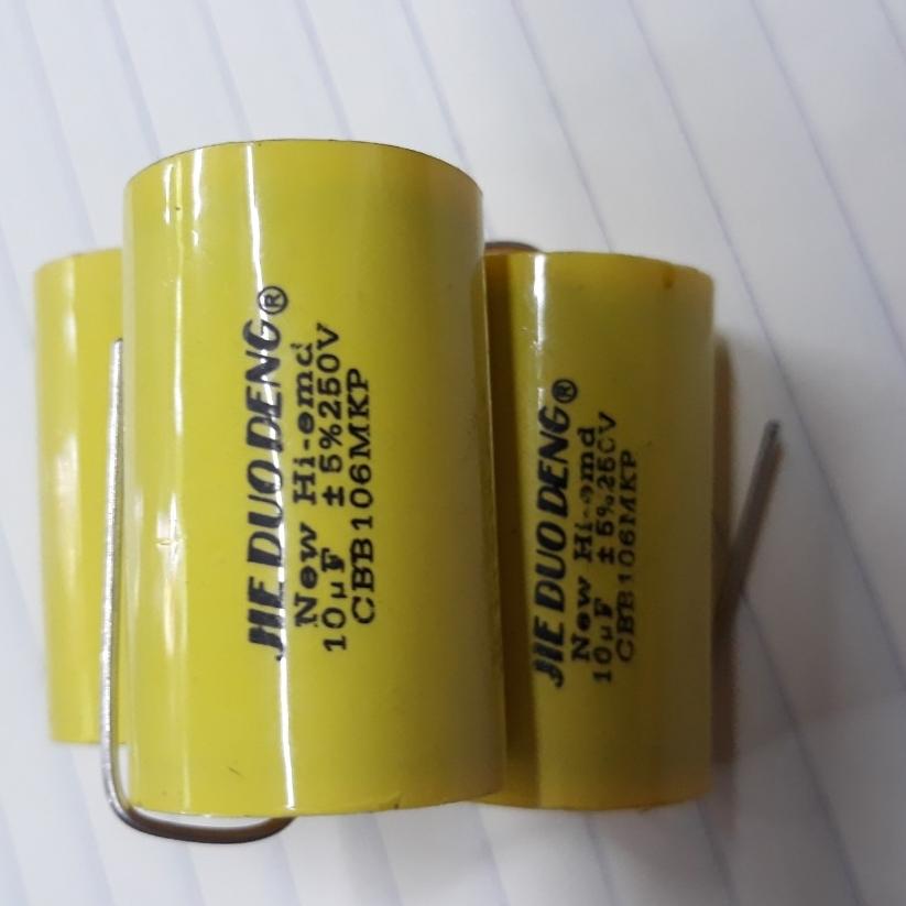 5 Tụ Loa 10m / 250v vàng