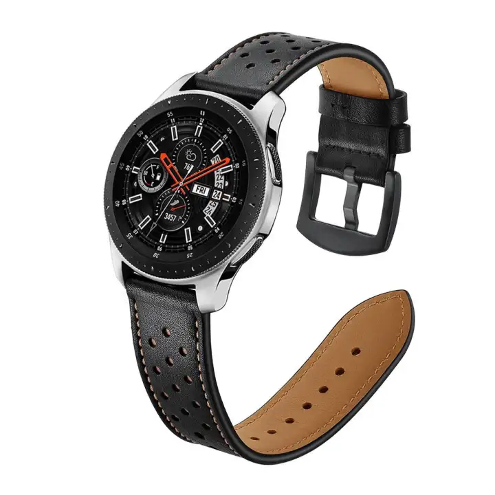leather strap for samsung galaxy watch 46mm