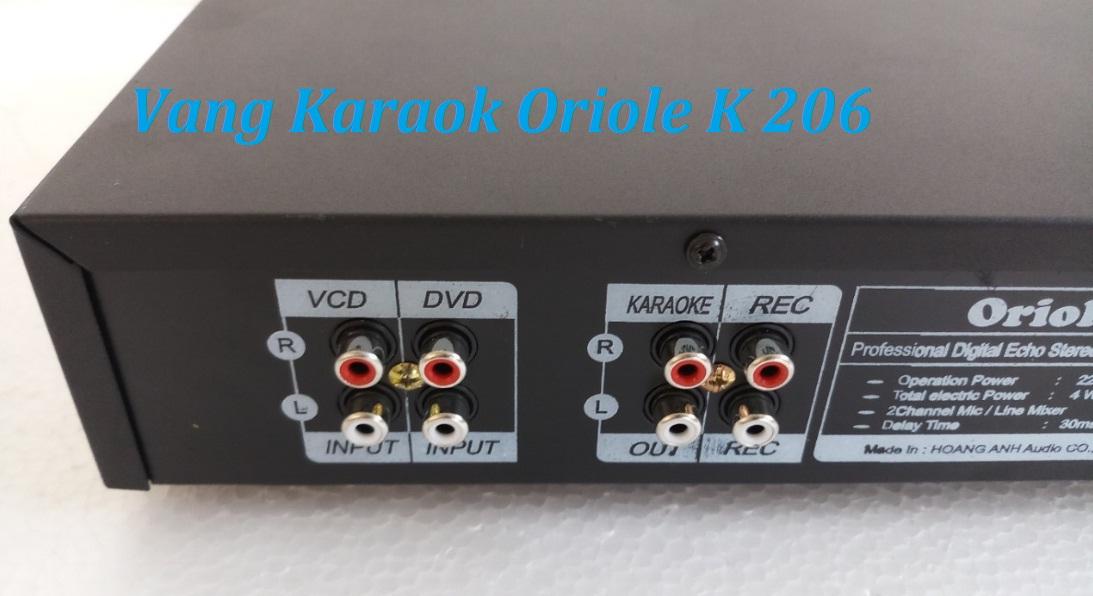 VANG KARAOKE ORIOLE K206