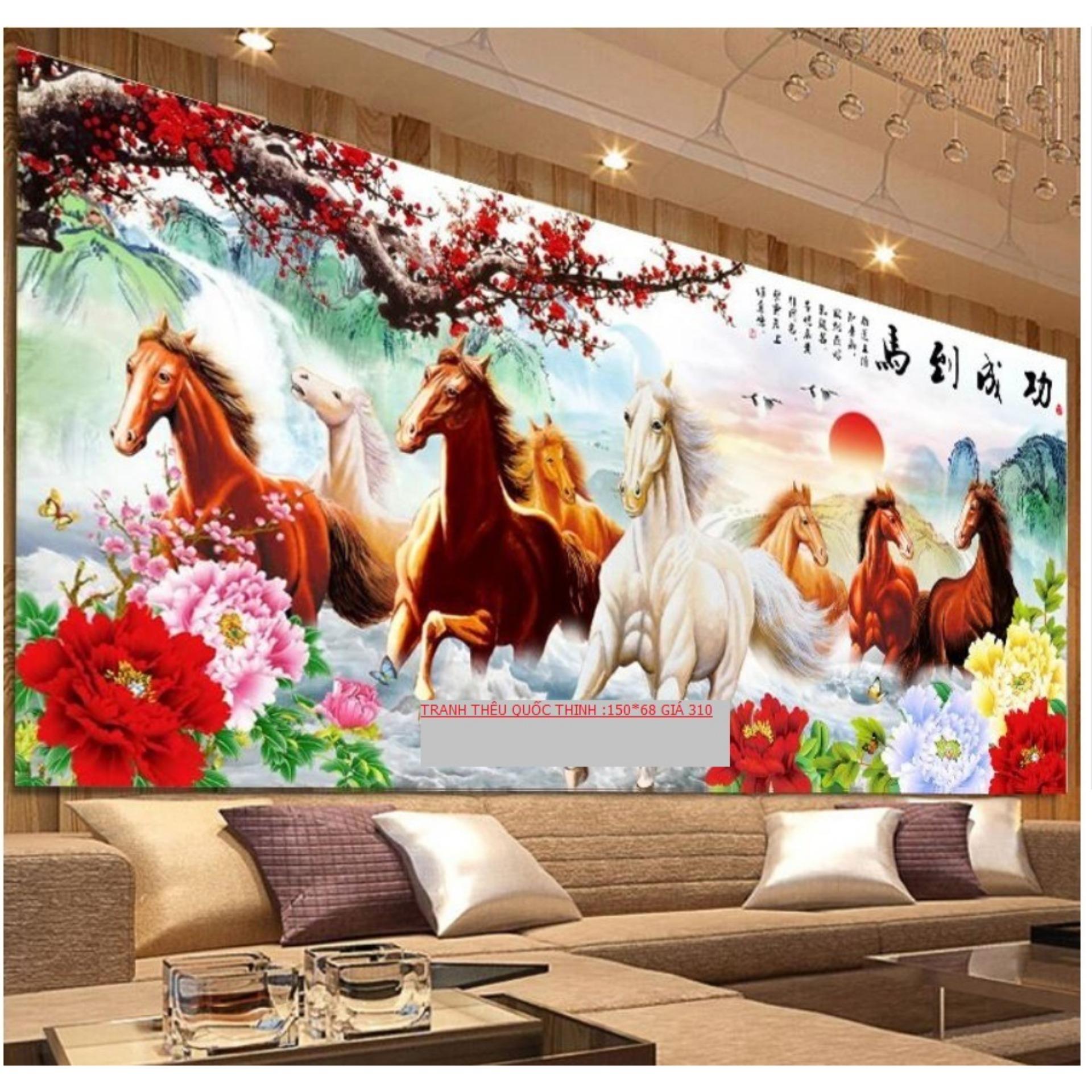 Tranh thêu chữ thập Mã đáo thành công monalisa M8462-Siêu thị tranh thêu. Sản phẩm chính hãng, khách mua được tặng đầy đủ phụ kiện.