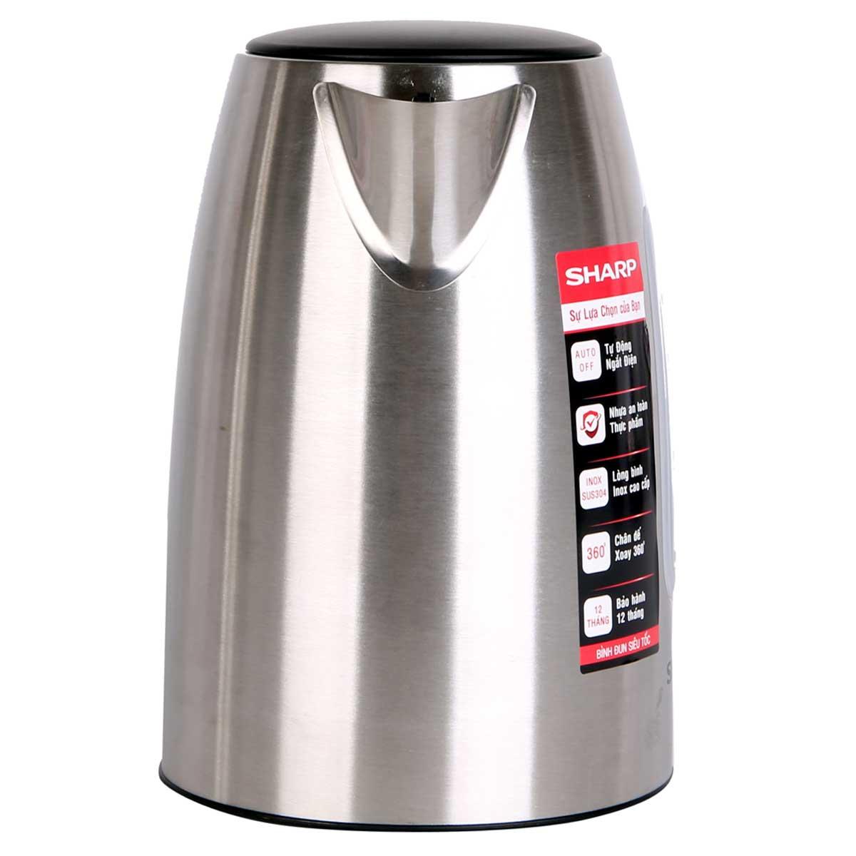 Bình đun siêu tốc Sharp EKJ-17VSS-ST 1.7 lít