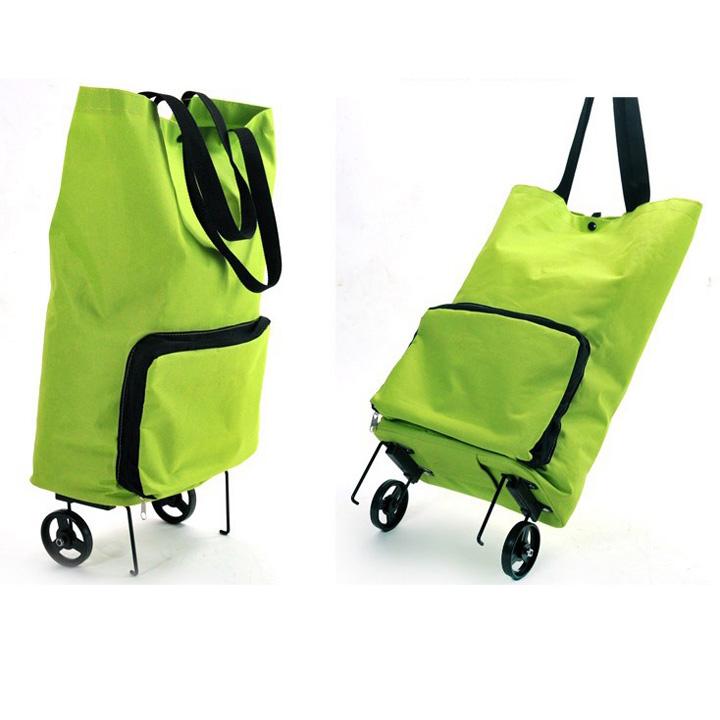 Xe Kéo Đi Chợ Xếp Gọn(Nhiều màu)