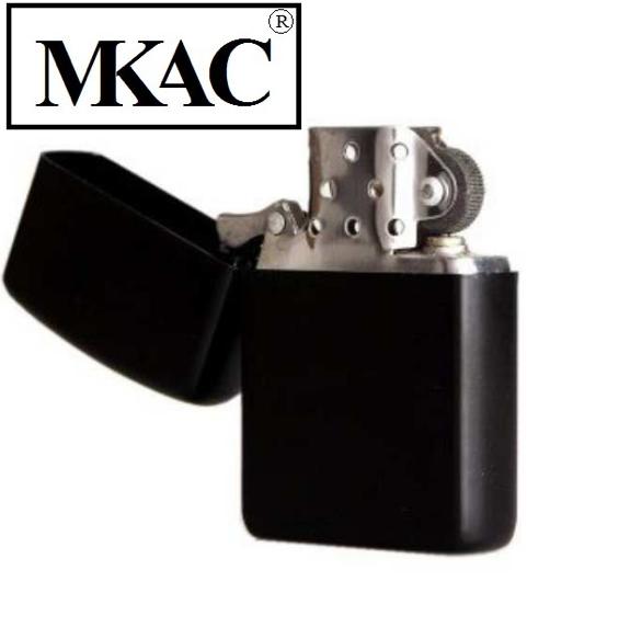 BẬT LỬA ZIPPO BẠC SÀNH ĐIỆU - MKAC
