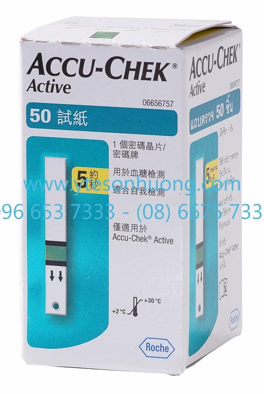 Máy đo đường huyết AccuChek Active GU (thế hệ mới)