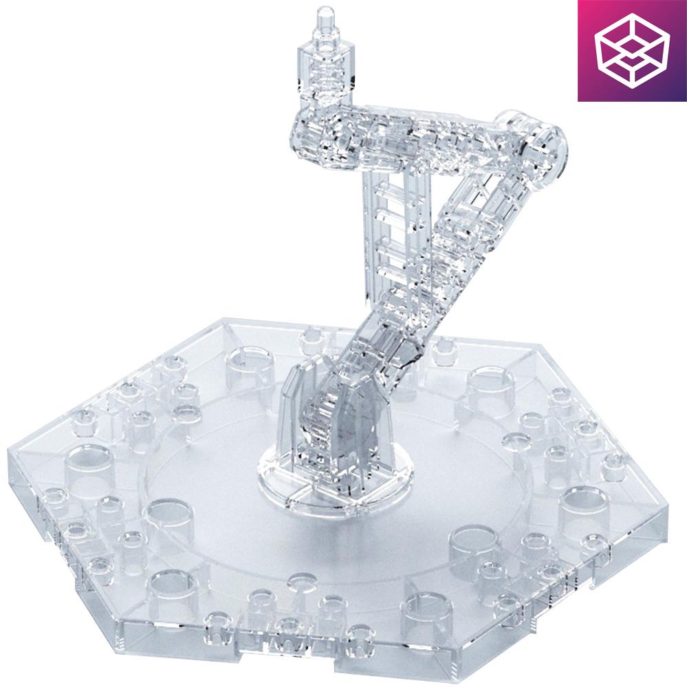 Đế trưng bày Gundam Bandai 1/144 Action Base 5 Clear [Tool]