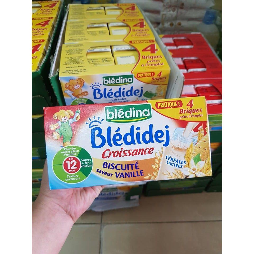 Sữa ngũ cốc tăng cân bledina pháp cho bé 250ml×4