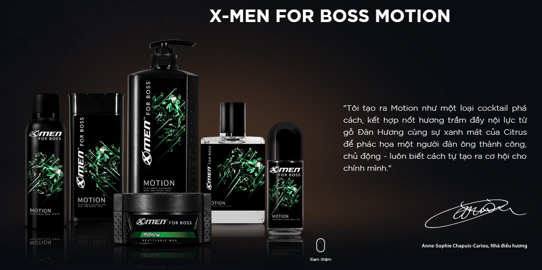 [HCM]Nước hoa cao cấp X- men For Boss Motion 50ml
