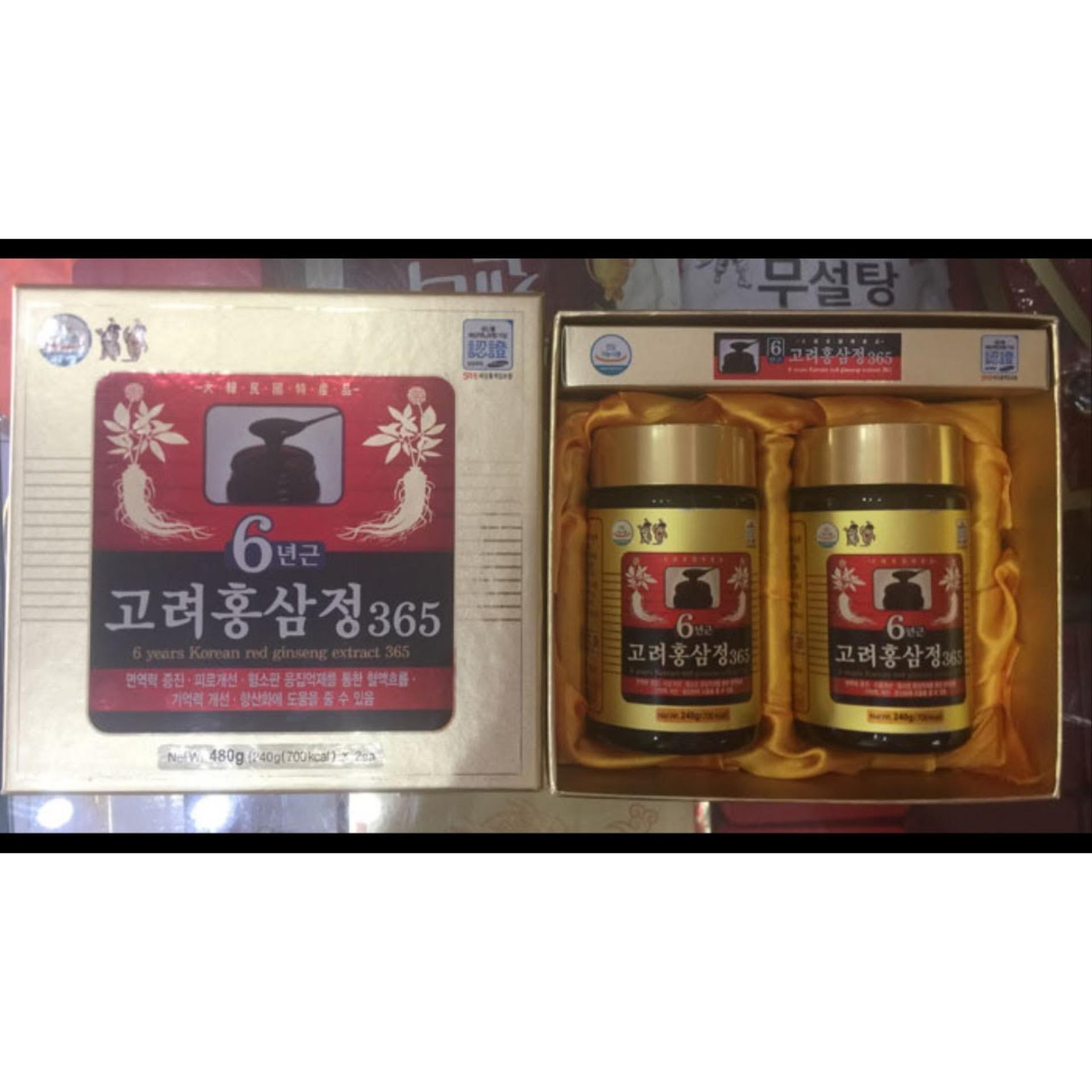 CAO HỒNG SÂM 365 HÀN QUỐC