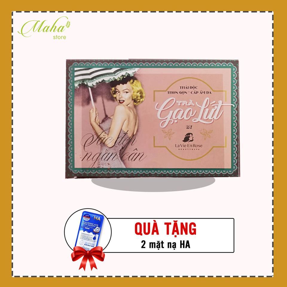 Trà Gạo Lứt La Vien Rose Thon Dáng Đẹp Da[TẶNG 2 MẶT NẠ]
