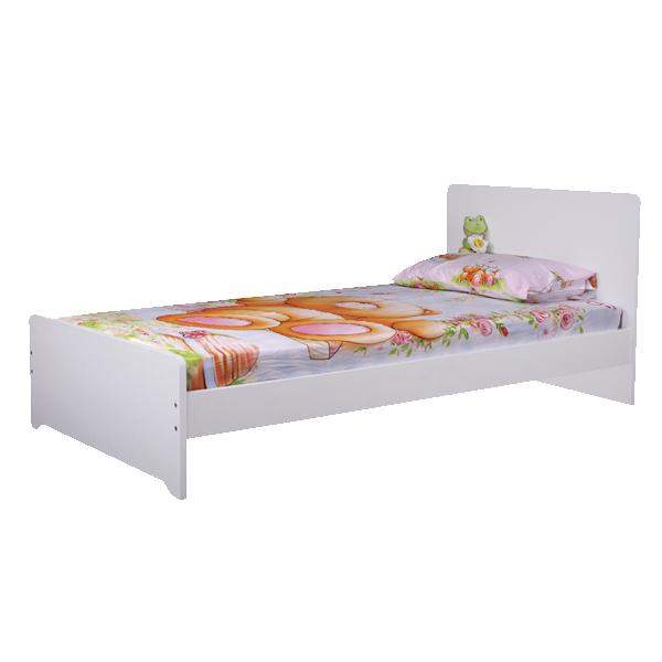 Giường ngủ đơn Modulo Home TIAGO H8045-W (Trắng)