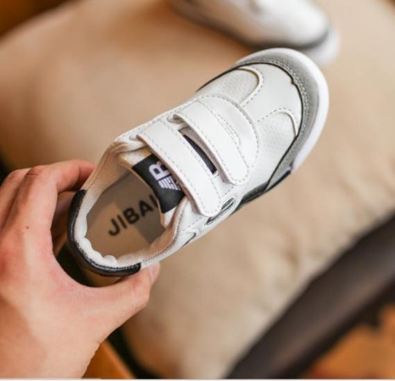 Sneaker Cho Bé Thể Thao Thời Thượng  ( Trắng Xám ) size 22/28