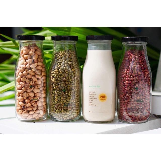 Hũ thuỷ tinh đa năng 300ml nắp kim loại