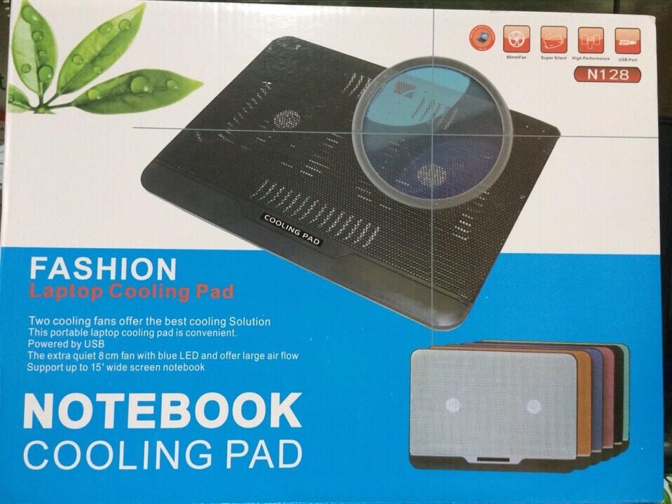 Đế Tản Nhiệt Laptop Cool Cold N128 (2 quạt)