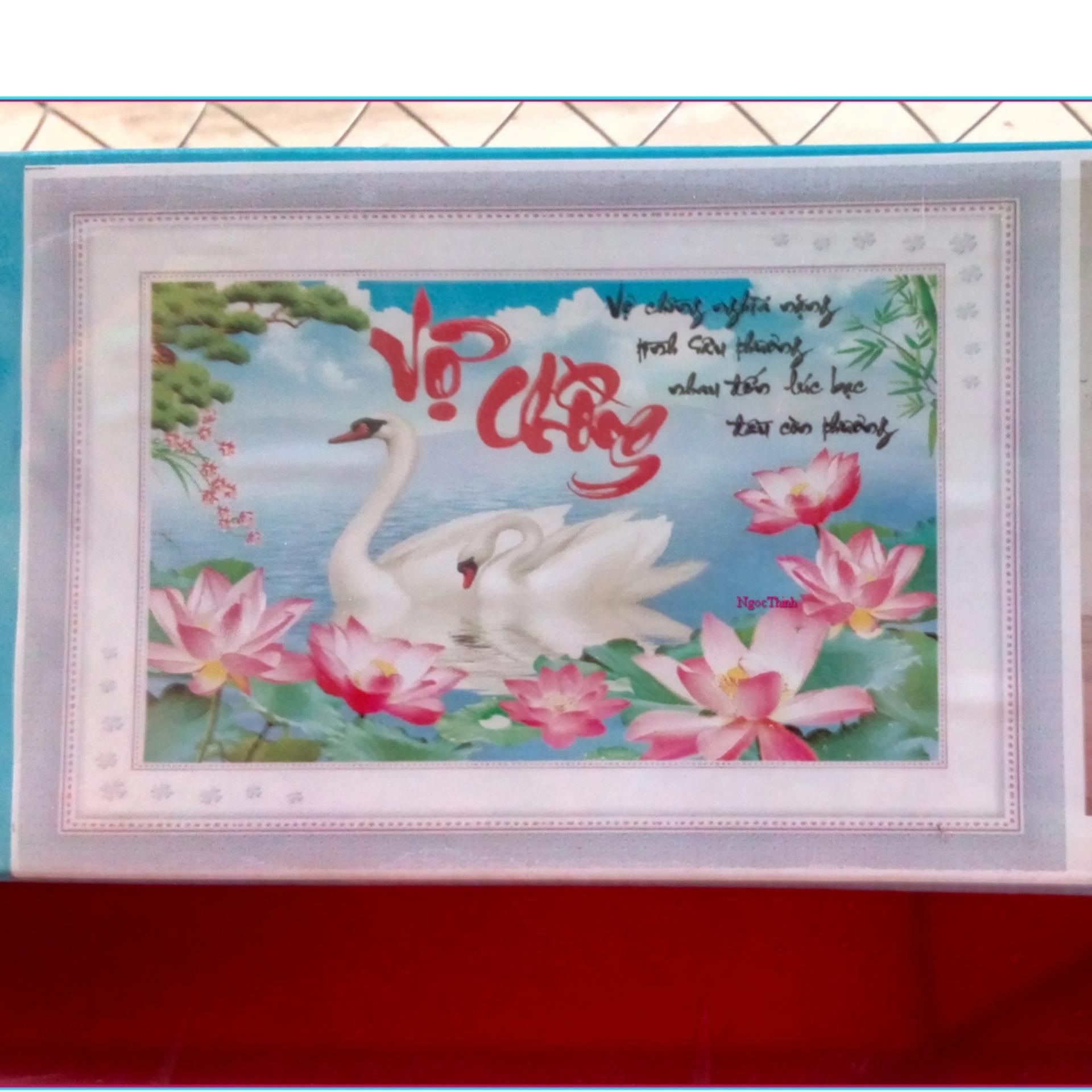Tranh đính đá Vợ chồng YN5088-Ngọc Thịnh