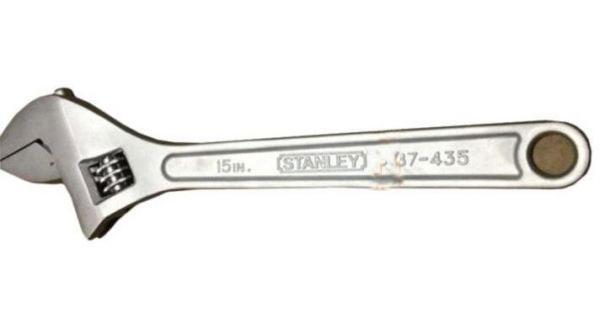 Mỏ lết Stanley 87-435 37.5cm (Đen)