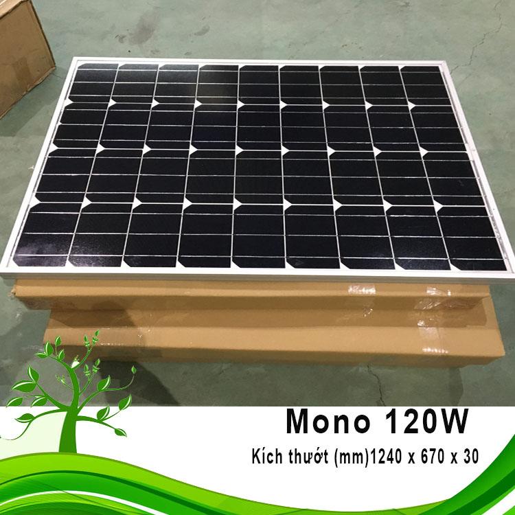 Tấm pin năng lượng mặt trời 120W 18V Solar panels 120W