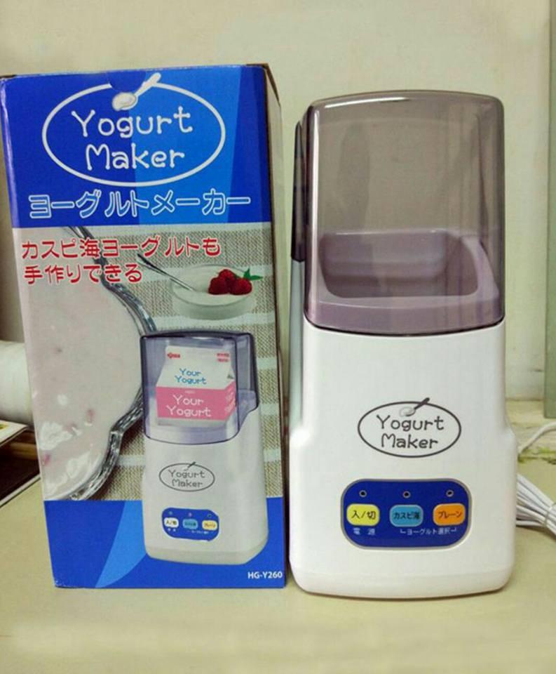 Máy làm sữa chua tự động YOGURT MAKER (loại 3 nút, xuất Nhật)