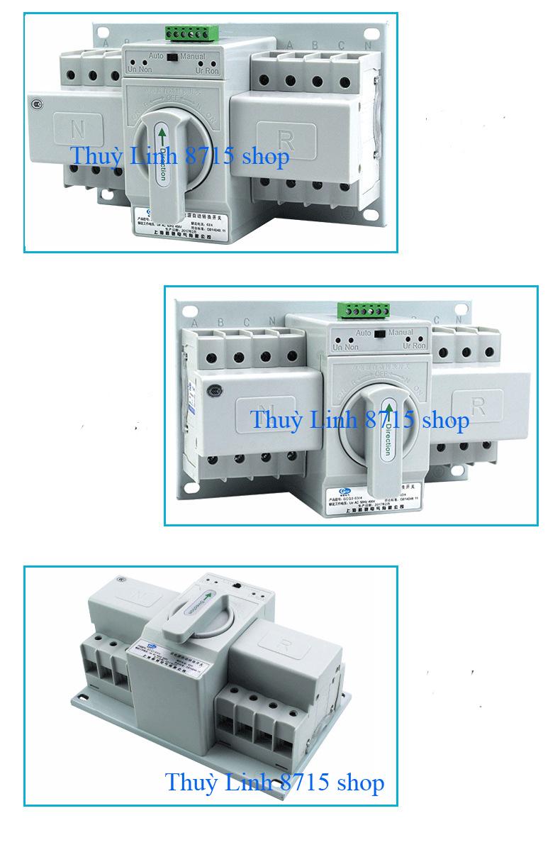 Bộ đổi nguồn điện tự động 3 pha 4 dây ATS 3P 63A