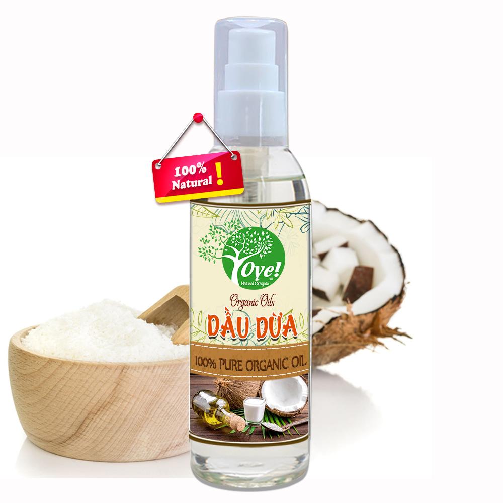 Dầu Dừa Nguyên Chất 100ml, Dưỡng Da, Chăm Sóc Tóc - OYE