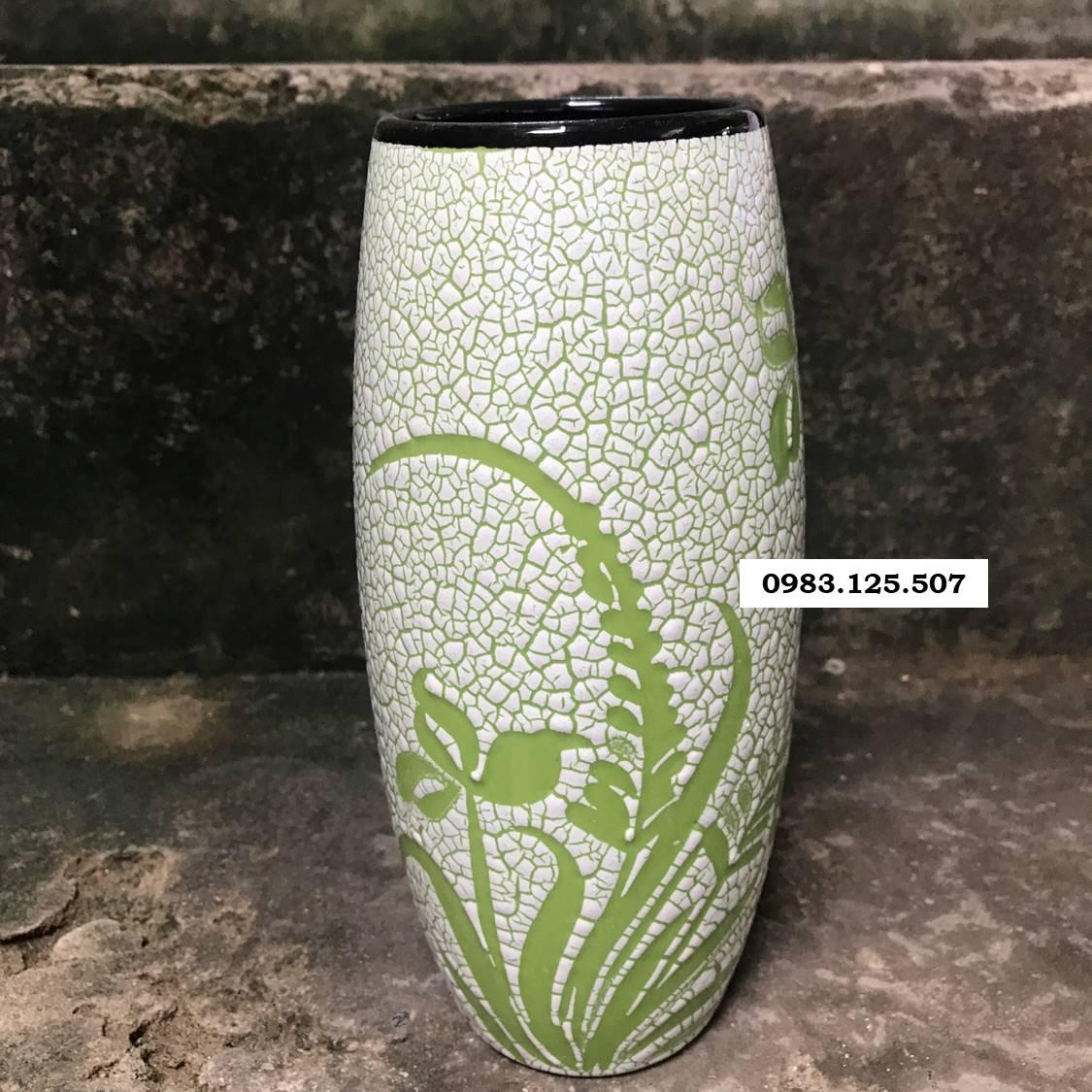 Lọ cắm hoa nghệ thuật (loại chiều cao 23cm)
