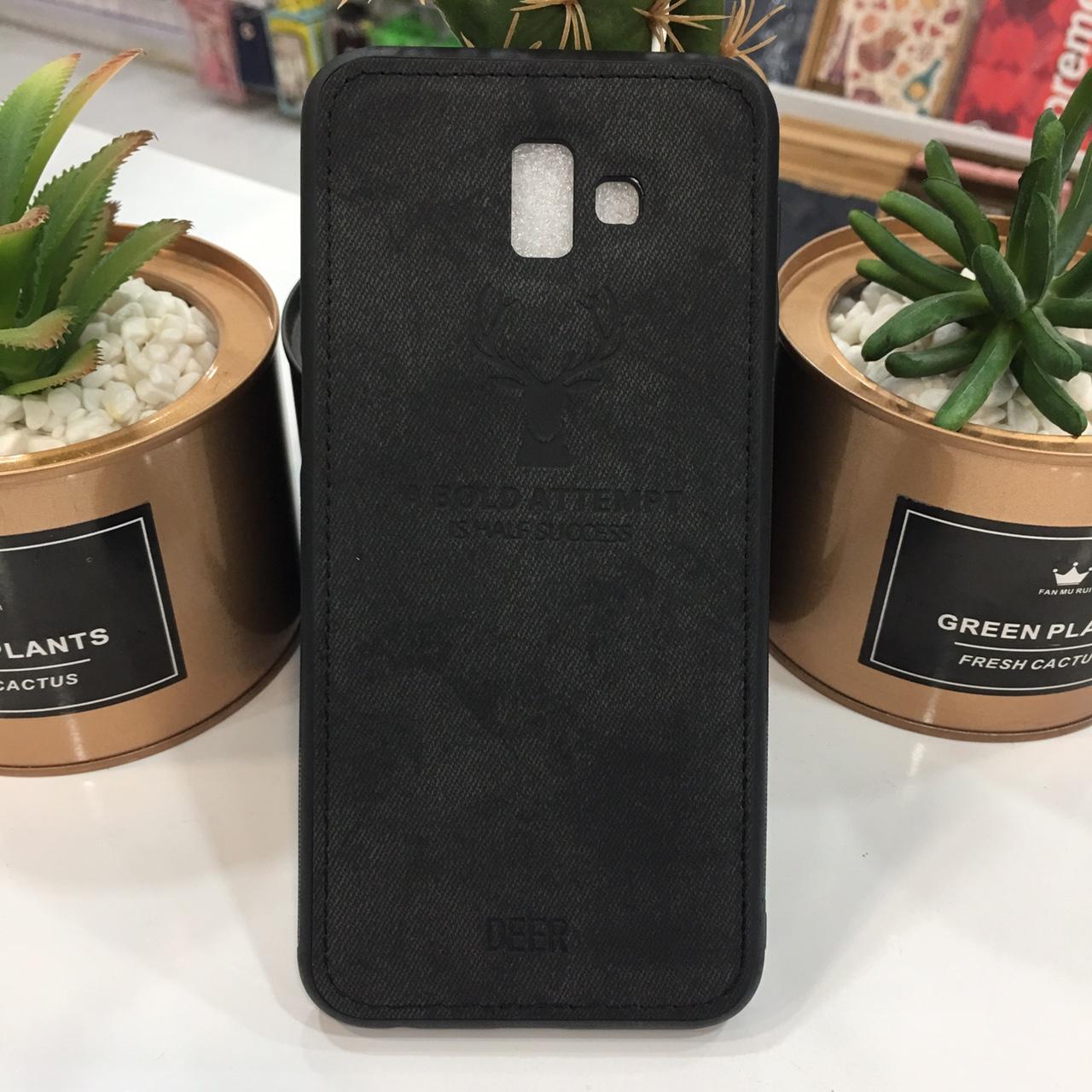 [HCM]Ốp Lưng Samsung Galaxy J6 Plus - vải Jean mịn