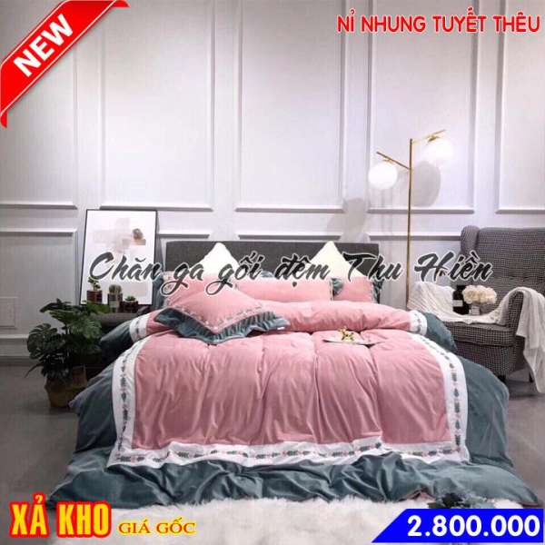 Bộ chăn ga gối cao cấp NN5