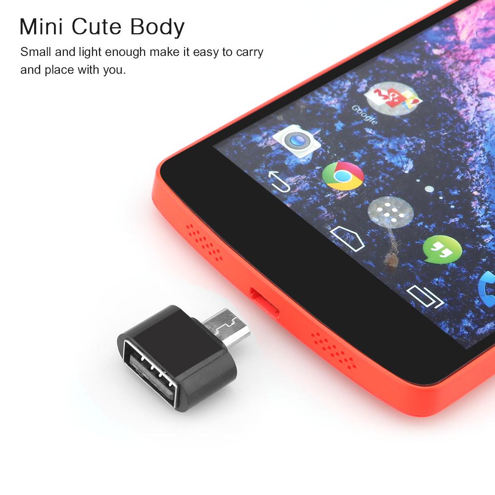 Đầu OTG Chuyển Micro USB sang USB 2.0 - Hàng công ty nhập khẩu