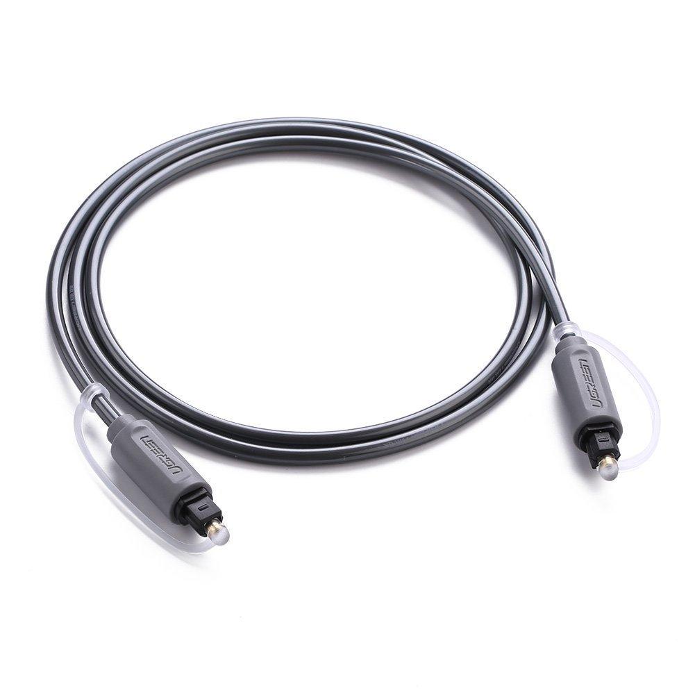 Dây Audio quang  Optical Ugreen 10769 - 1.5M (Xám)