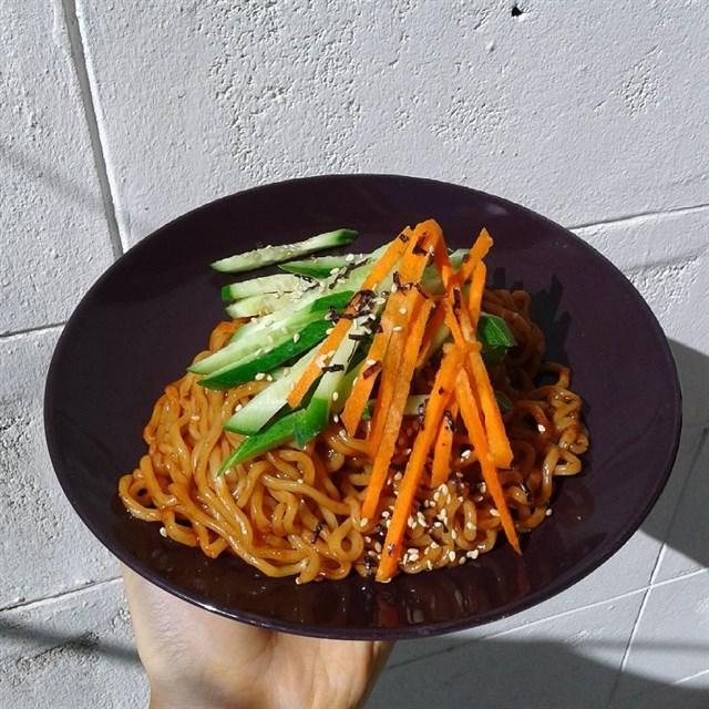 [GIÁ SHOCK] Combo 5 Gói Mì Cay Cà Ri Samyang Hàn Quốc
