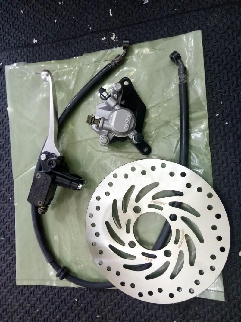 Bộ thắng đĩa trước wave S 110 kèm đĩa FULL 4 món
