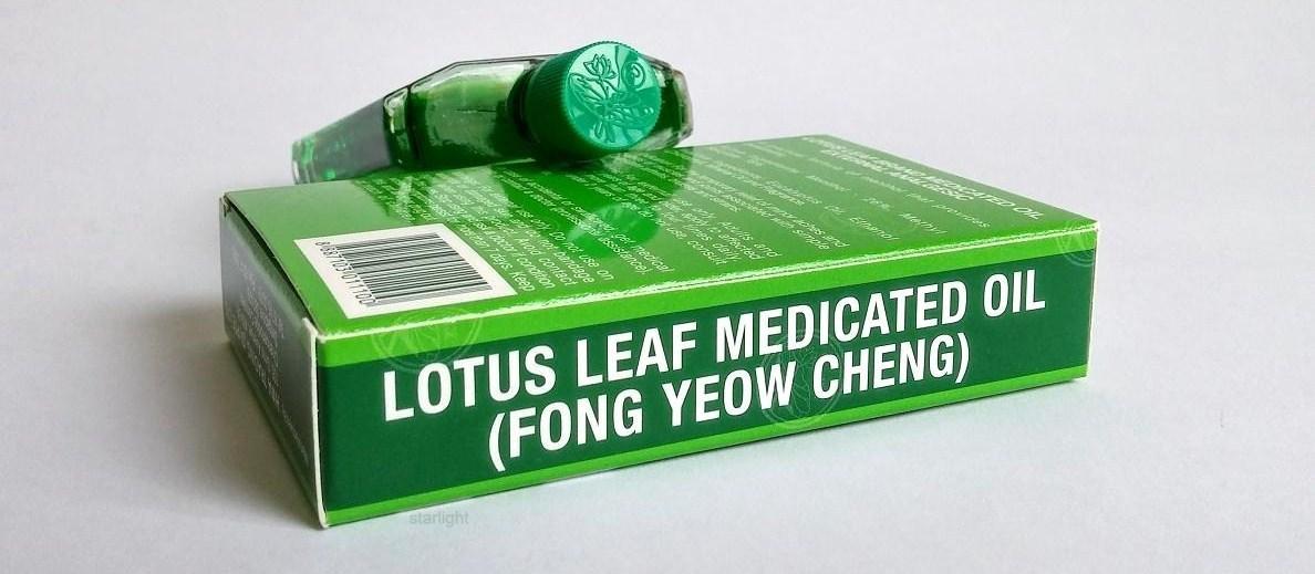 DẦU GIÓ XANH: LOTUS LEAF MEDICATED OIL