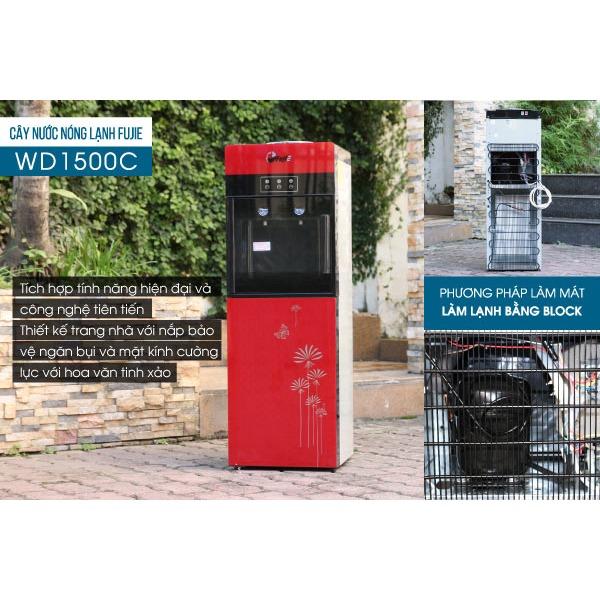 Cây nước nóng lạnh FujiE WD1500C (dòng Block cao cấp)