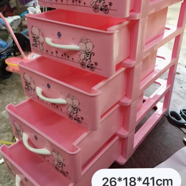 Tủ nhựa mini 5 tầng
