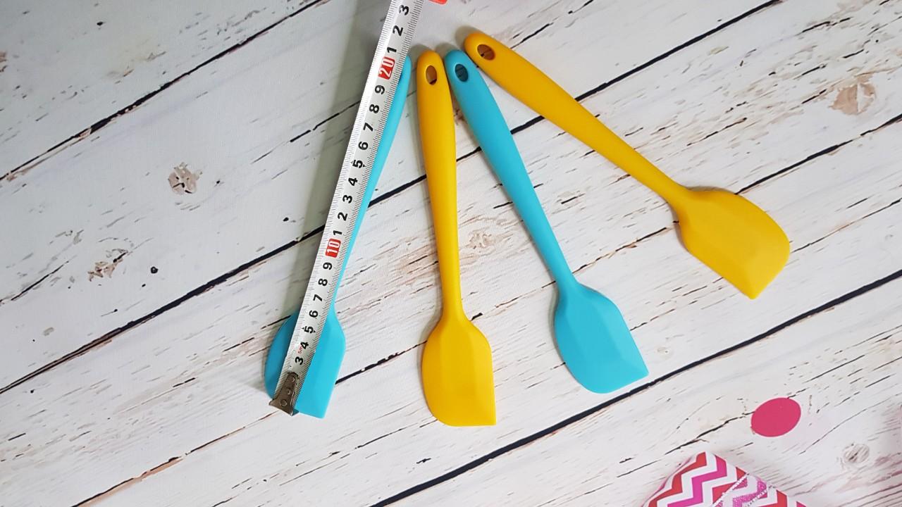 Cây trộn vét bột silicon đúc dài 21cm