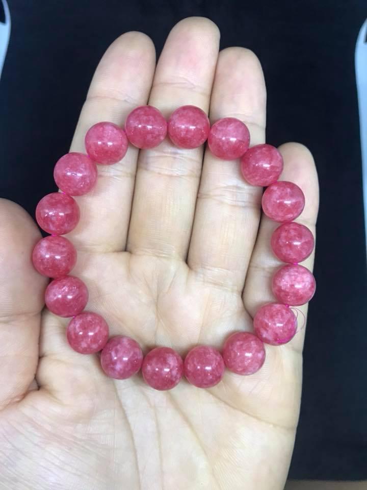 [HCM]VÒNG TAY ĐÁ RUBY HỒNG NGỌC 10LY