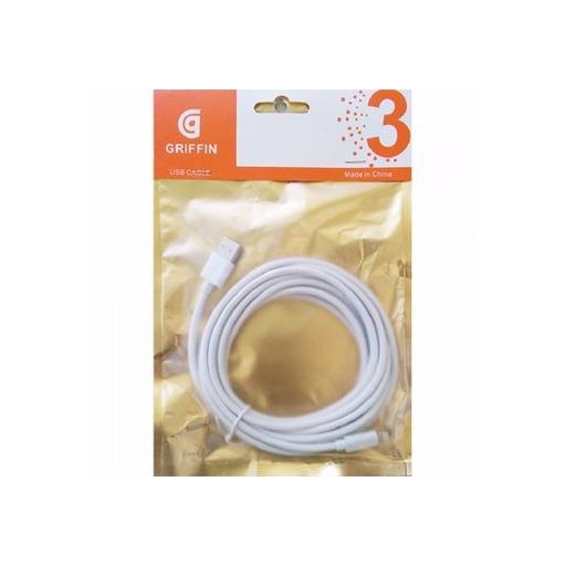 Cáp Sạc Iphone griffin 5, 6, 7 Dây Dài 3M Cao Cấp
